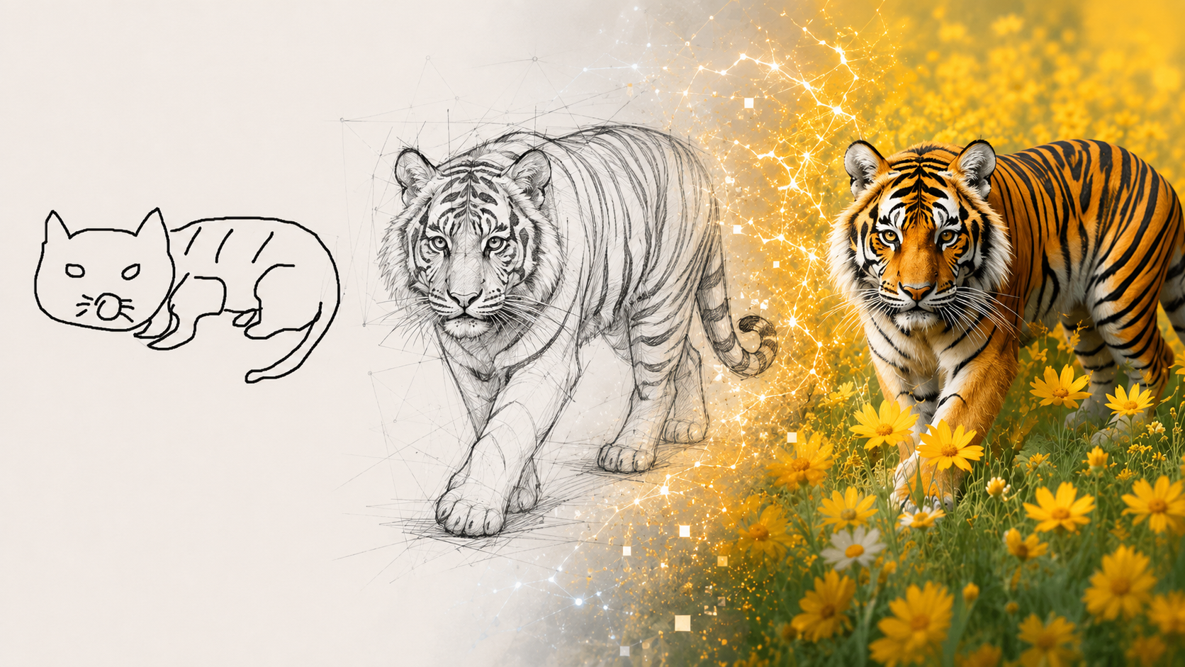 Doodle Drawing Sketch the idea, add a short prompt, and turn it into polished artwork in the visual style you choose.