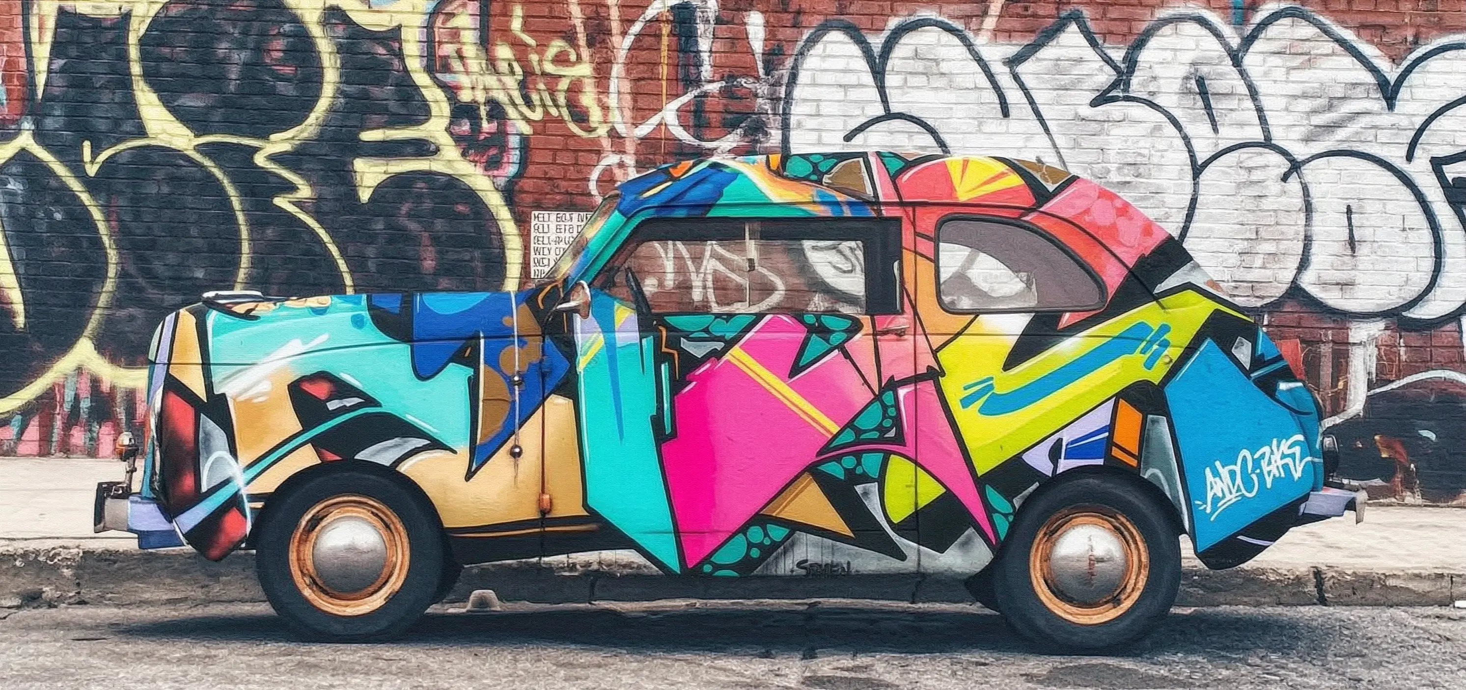 Wan 2.7 Image Pro graffiti transfer result